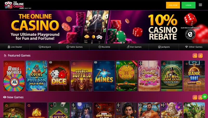 slotsofvegas site preview