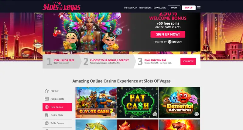 theonlinecasino site preview